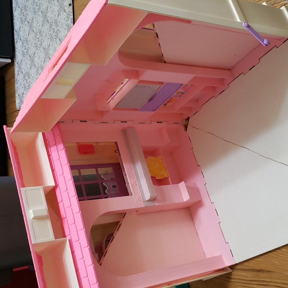 Barbie vintage 90s folding house